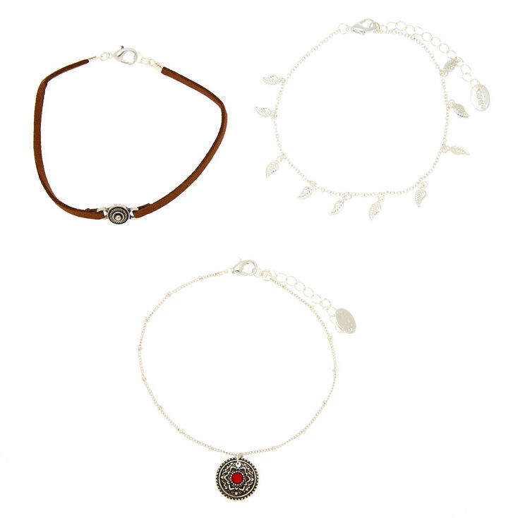 Bohemian Country Anklet - 3 Pack,