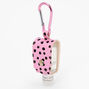 Polka Dot Holder with Anti-Bacterial Hand Sanitizer,