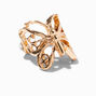 Gold Filigree Butterfly Ear Cuff,
