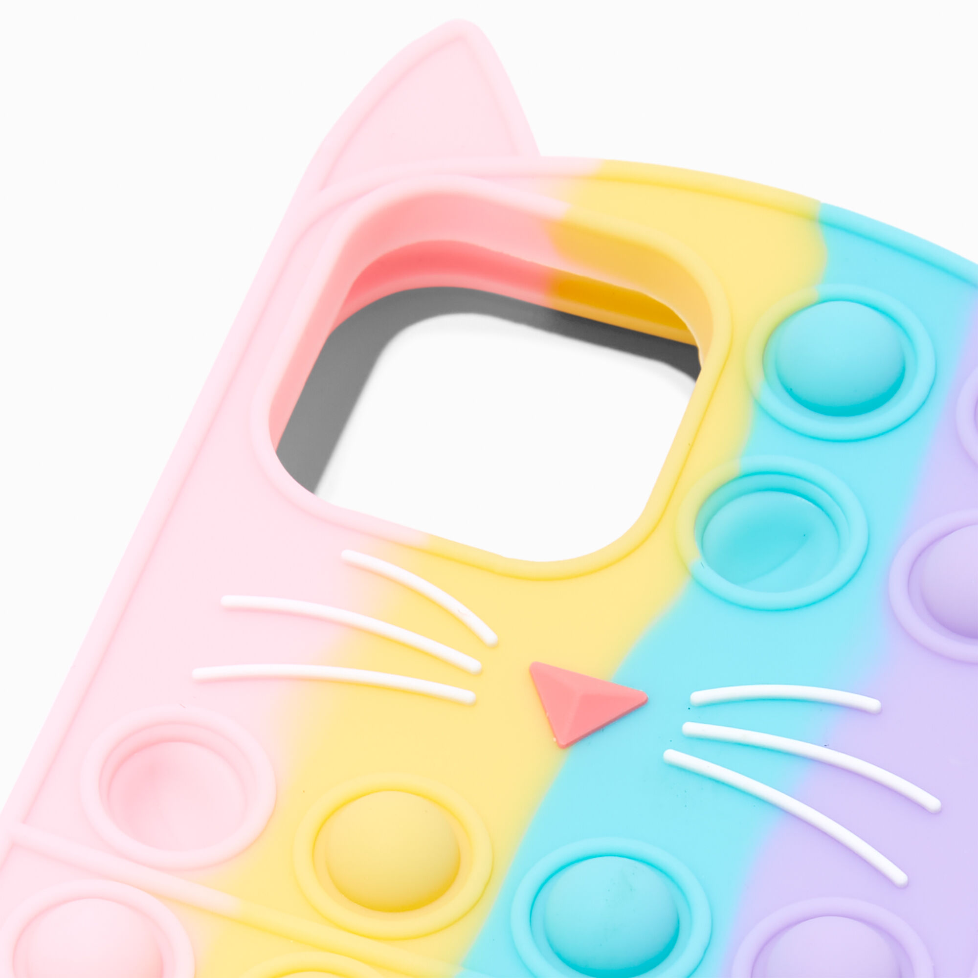 Rainbow Cat Popper Phone Case - Fits iPhone® 12 Pro,