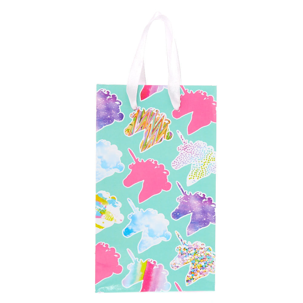 Small Unicorn Print Gift Bag,