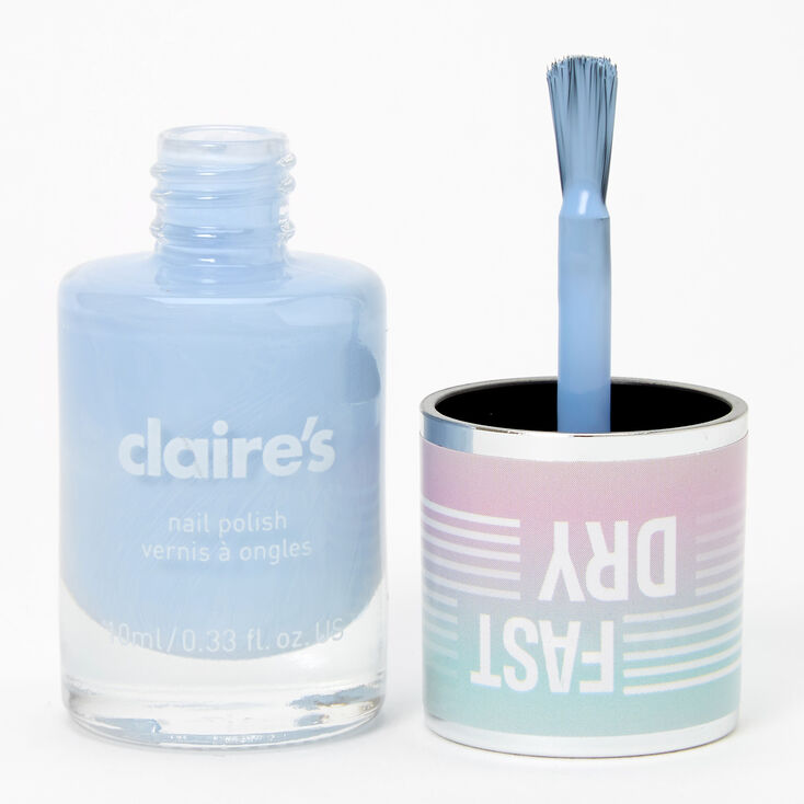 Fast Dry Nail Polish - Pale Blue,