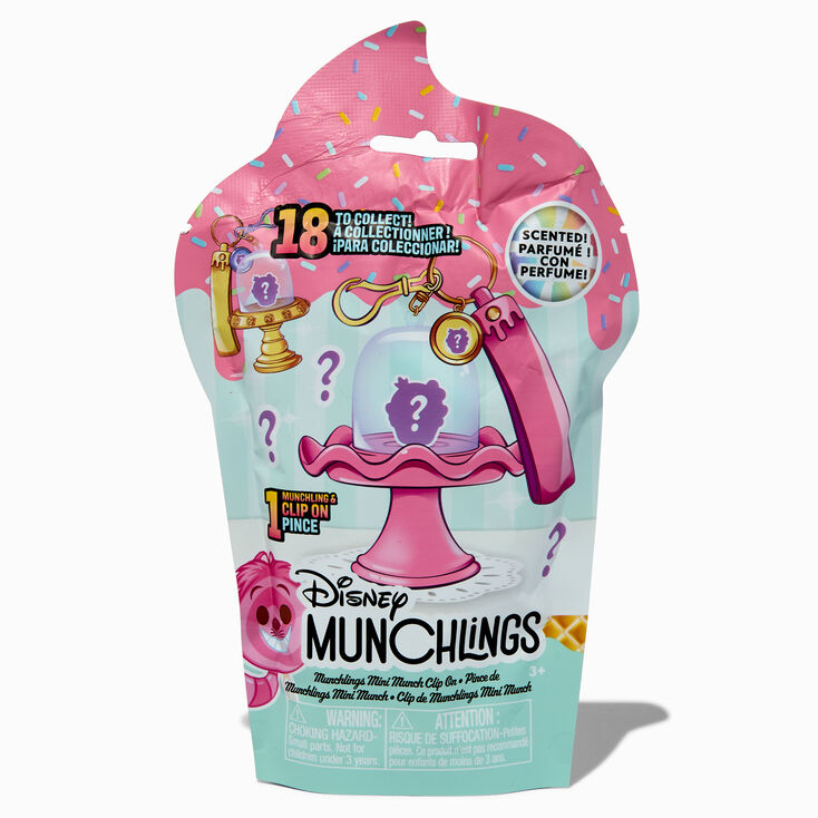 Disney Munchlings Mini Munch Scented Clip-On Keyring Blind Bag - Styles Vary,
