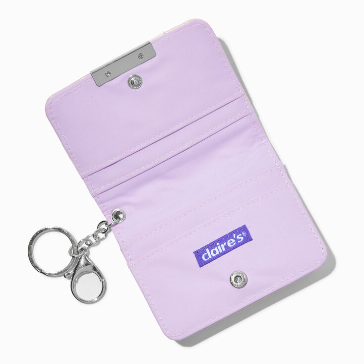Uptown Striped Credit Card Case,