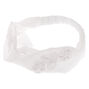 Pearl Turban Headwrap - White,