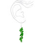 St. Patrick&#39;s Day Shimmering Shamrocks 3&quot; Drop Earrings,