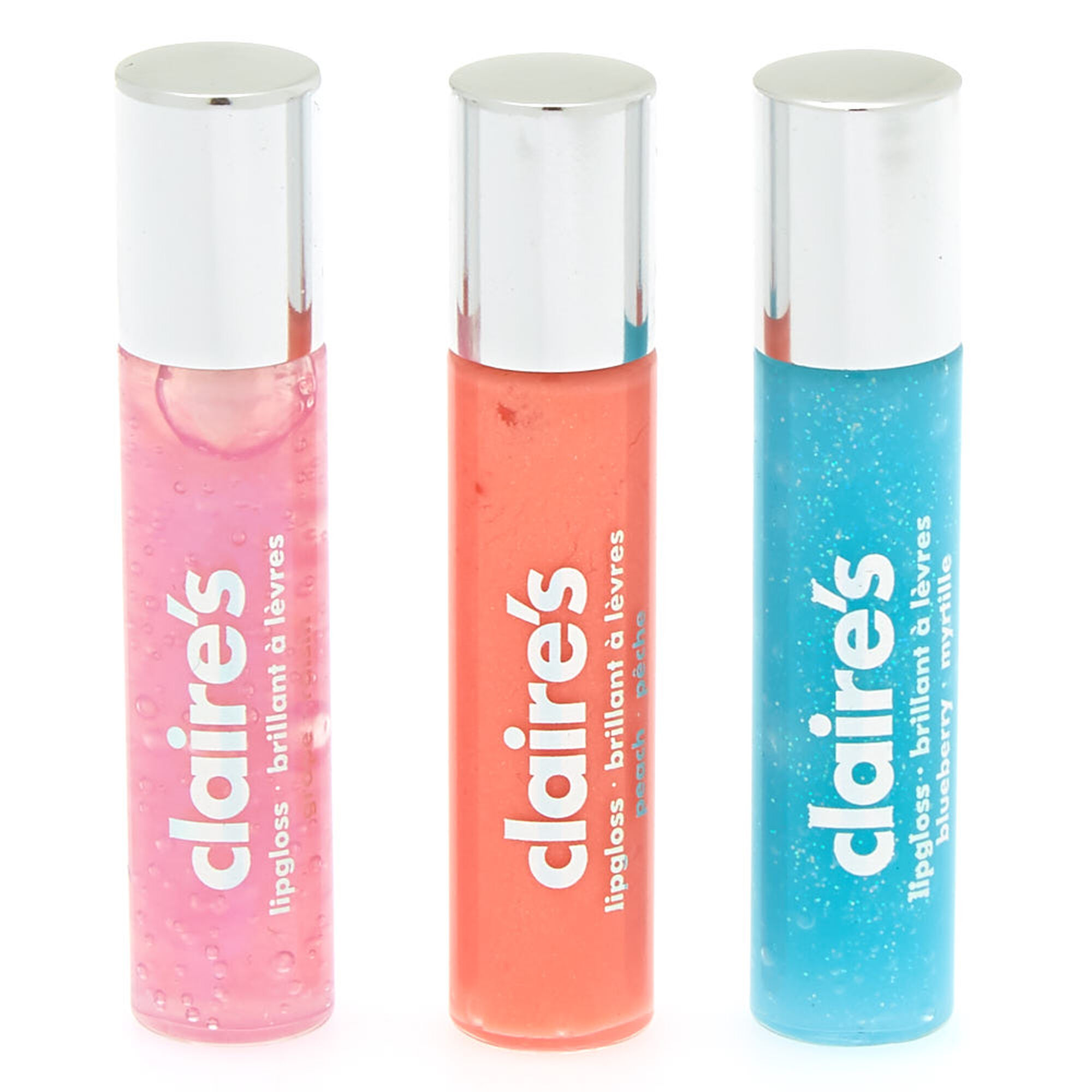 Rainbow Donut Lip Gloss Set 3 Pack Claire S Us