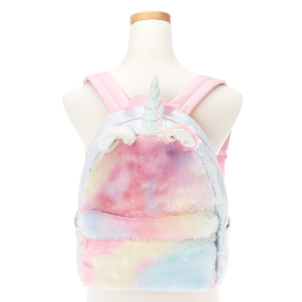Pastel Rainbow Unicorn Medium Backpack,