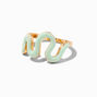 Claire&#39;s Club Multicoloured Gold Squiggle Rings - 5 Pack,