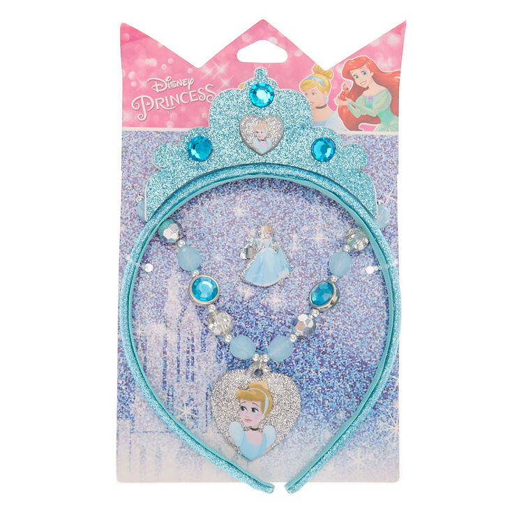 Parure de bijoux et serre-t&ecirc;te Cendrillon &copy;Disney Princess &ndash; Lot de 3,