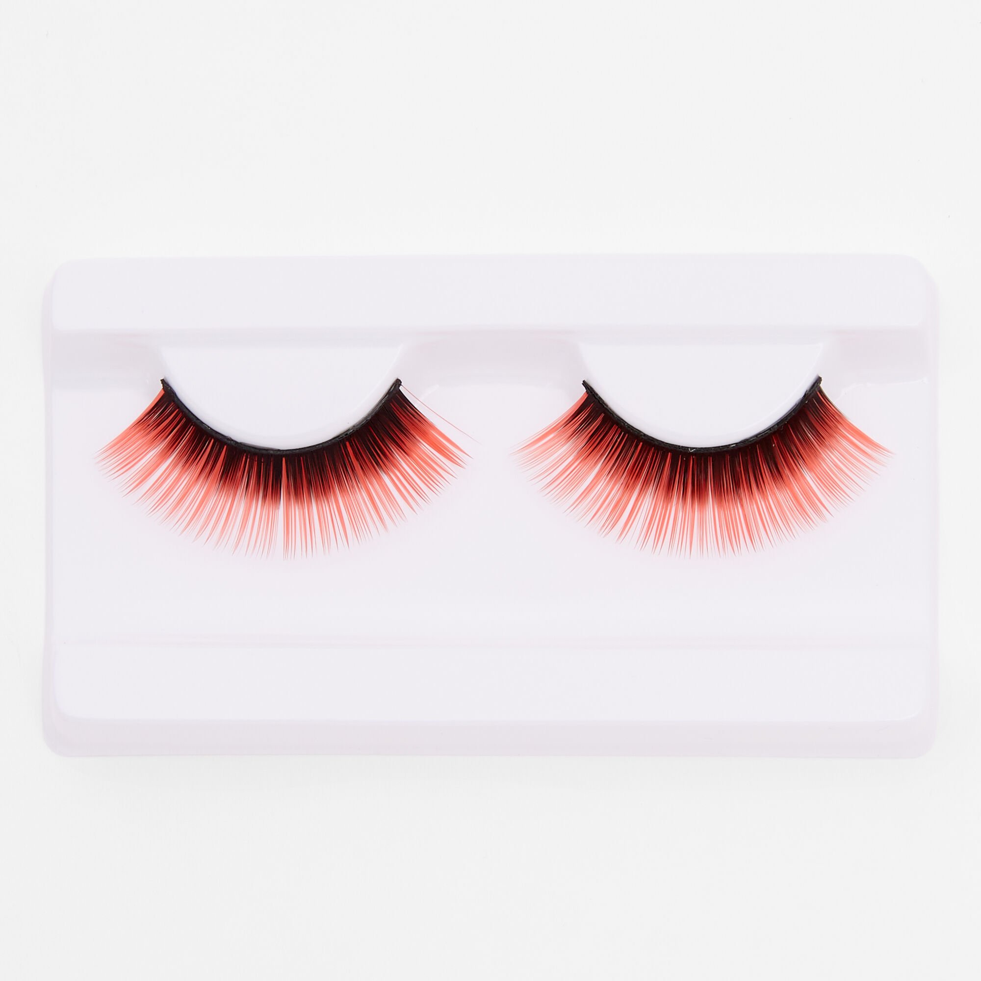 Red & Black False Lashes,