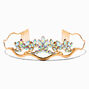 Claire&#39;s Club Gold-tone Iridescent Gem Tiara,