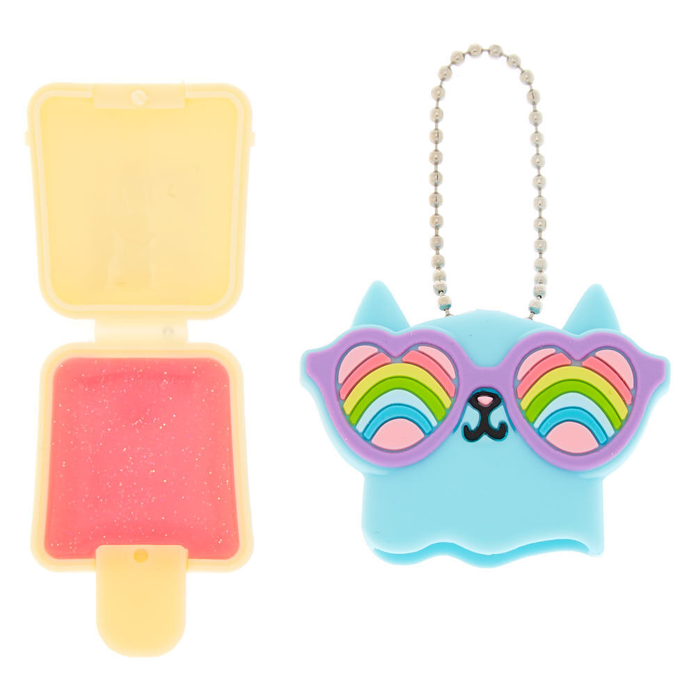 Pucker Pops Cam the Cat Lip Gloss - Blue Raspberry,