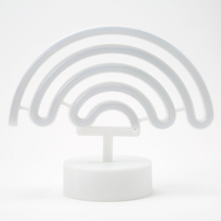 Neon Rainbow Tabletop Light,