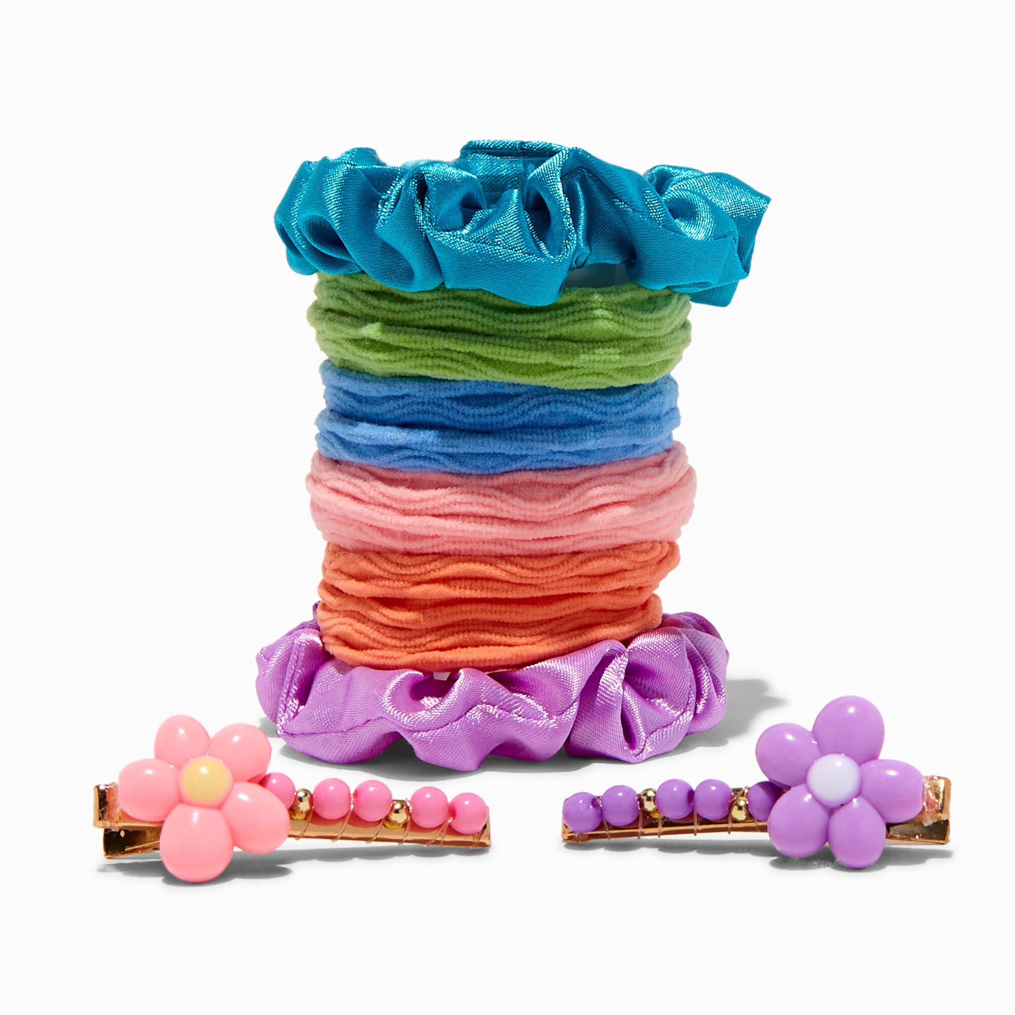 Élastiques tons de bijoux Claire's Club - Lot de 8,