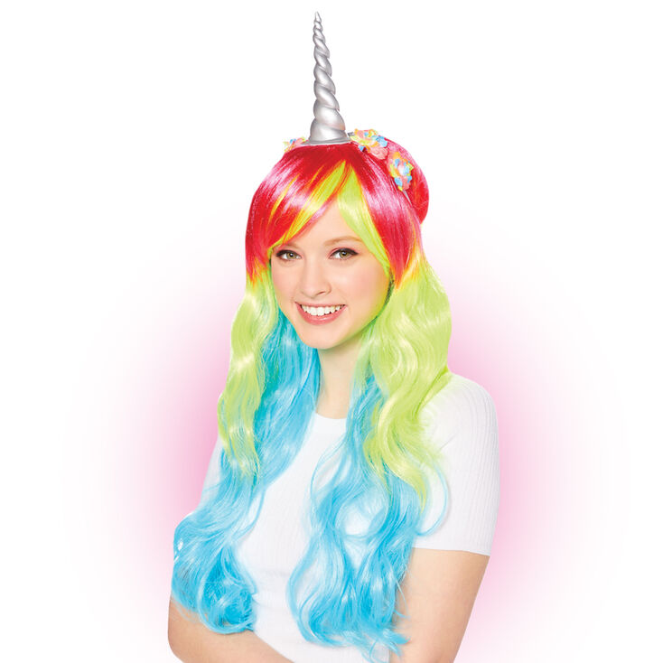 Rainbow Unicorn Wig Claire S