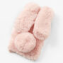 Furry Pink Bunny Protective Phone Case - Fits iPhone&reg; XR/11,