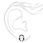 Silver-tone Penguin Stud Earrings,