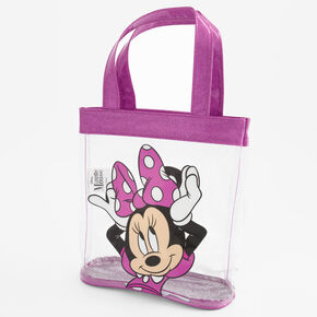 &copy;Disney Minnie Mouse Plastic Tote Bag &ndash; Pink,