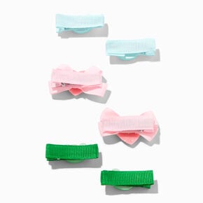 Claire&#39;s Club Green Frog Hair Clips &#40;6 Pack&#41;,