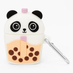 Panda Bubble Tea Silicone Earbud Case Cover - Compatible With Apple AirPods&reg;,