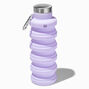Collapsible Purple Water Bottle,