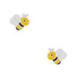 Sterling Silver Bee Stud Earrings,