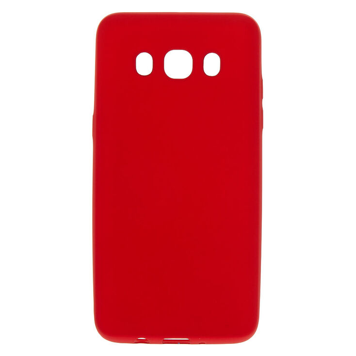 Claire's Coque de portable avec découpe logo au fini mat - Compatible avec Samsung Galaxy J5
