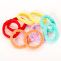 Claire&#39;s Club Pastel Rainbow Honeycomb Hair Ties - 10 Pack,