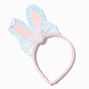 Glitter Bunny Ears Bow Headband,