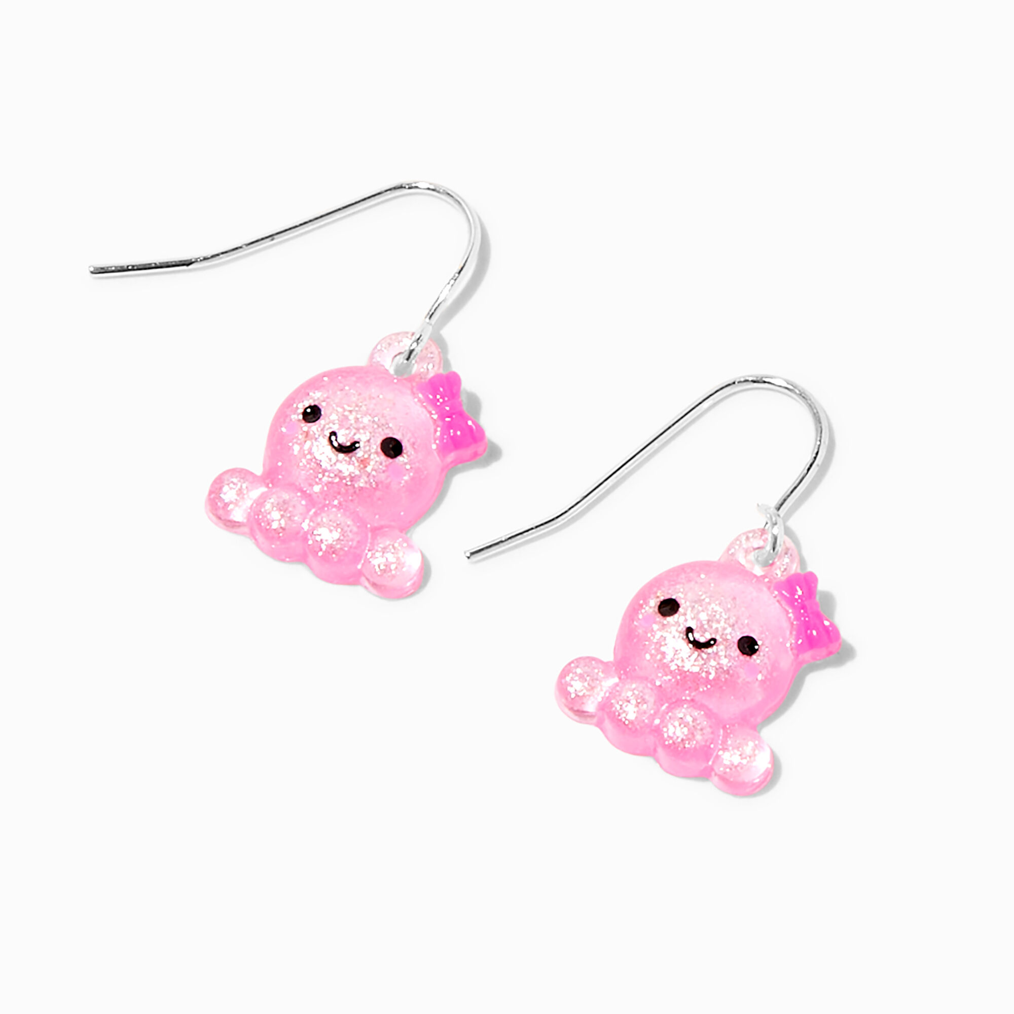 Plastic top earrings claire's