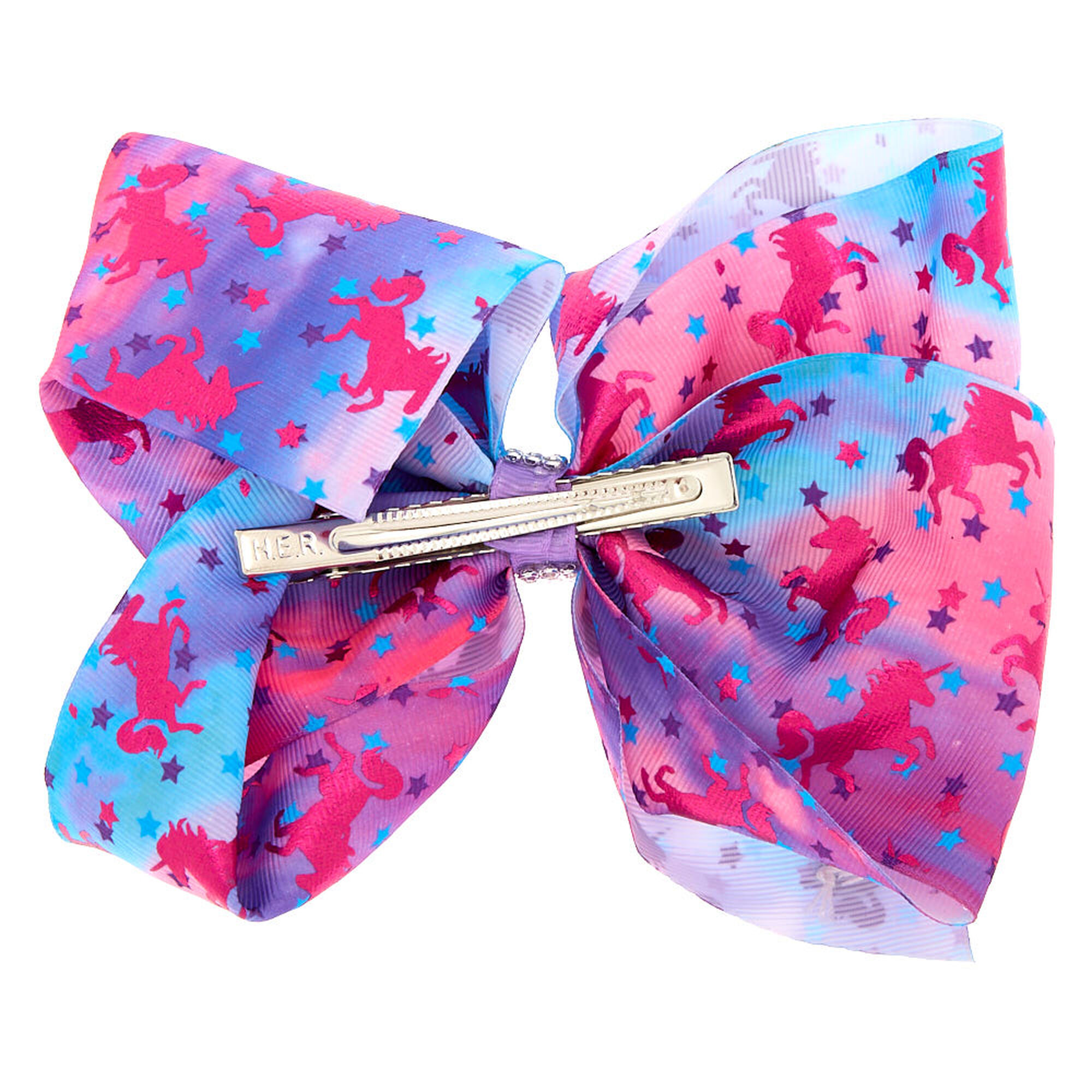 JoJo Siwa™ Large Unicorn Wonder Hair Bow | Claire's US