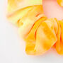 Medium Citrus Ombre Velvet Scrunchie - Yellow,