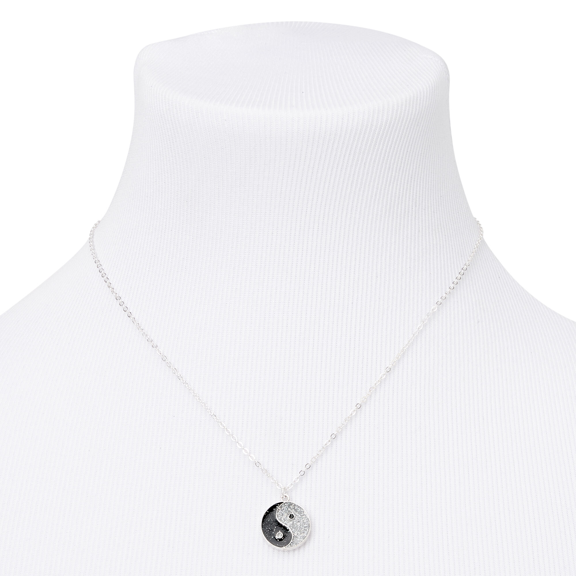 Silver Glitter Yin Yang Jewellery Gift Set - 3 Pack,