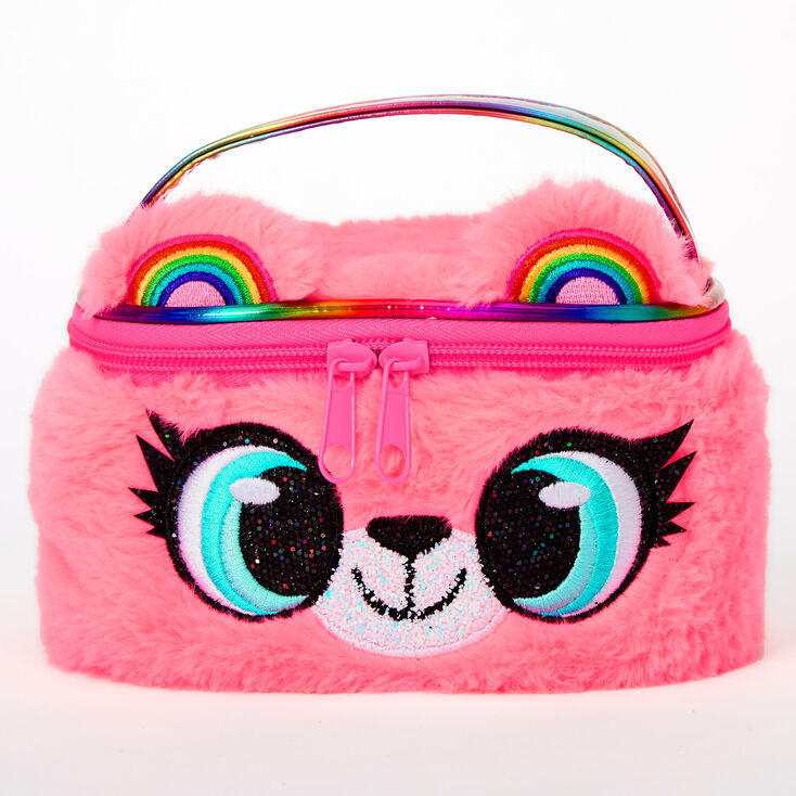 Izzy the Bear Makeup Bag - Pink,