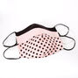 3 Pack Cotton Black and Pink Polka Dot Face Masks &ndash; Adult,