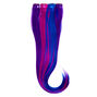 Ombr&eacute; Faux Hair Clip In Extensions - Purple, 4 Pack,