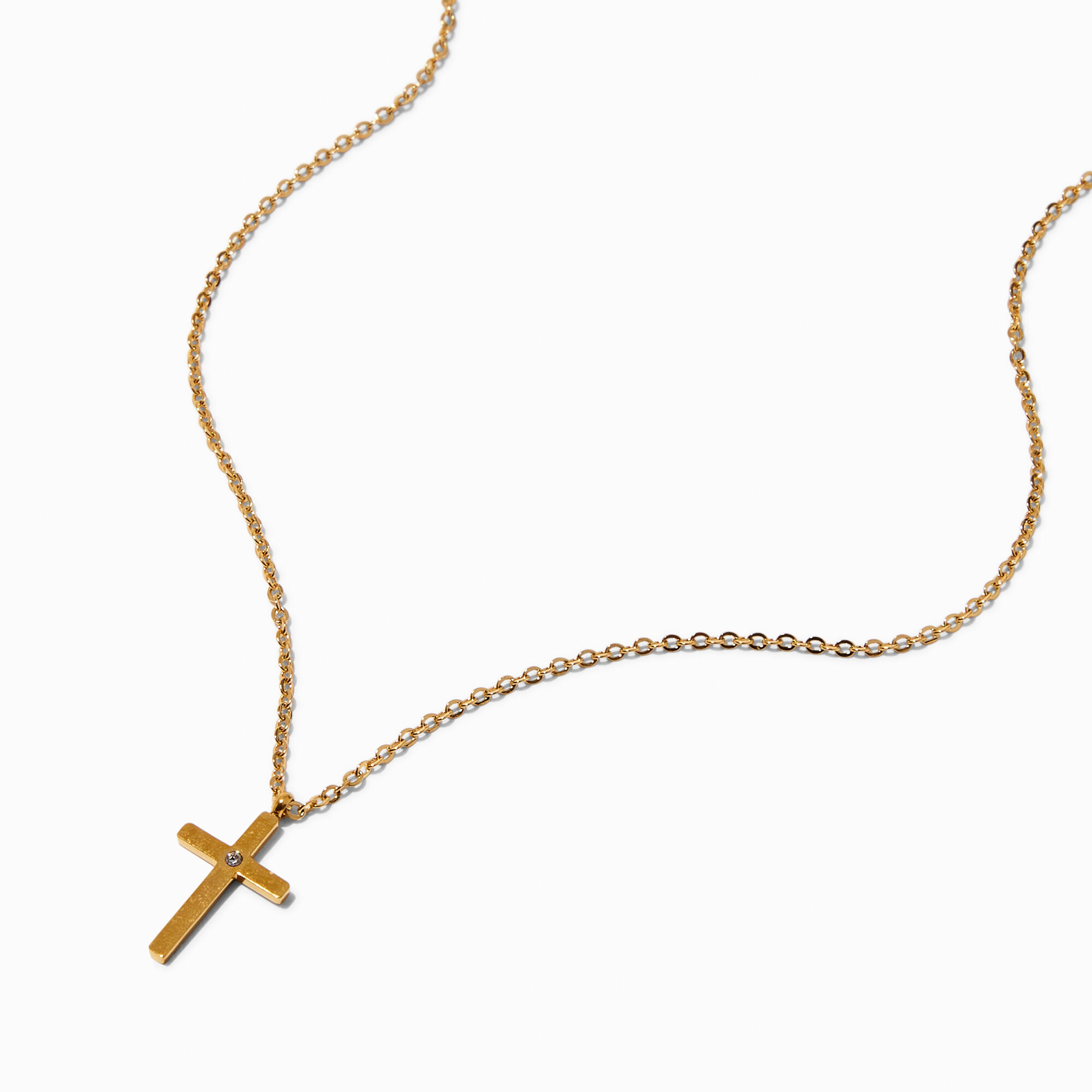 Claire's sales cross necklace
