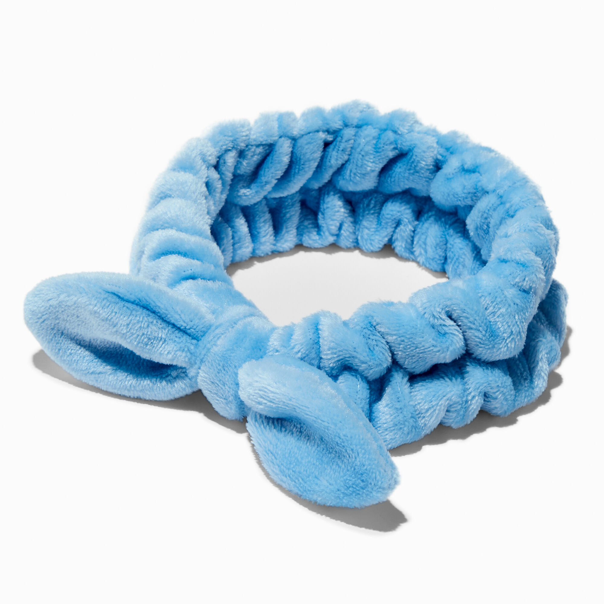 View Claires Makeup Bow Headwrap Blue information