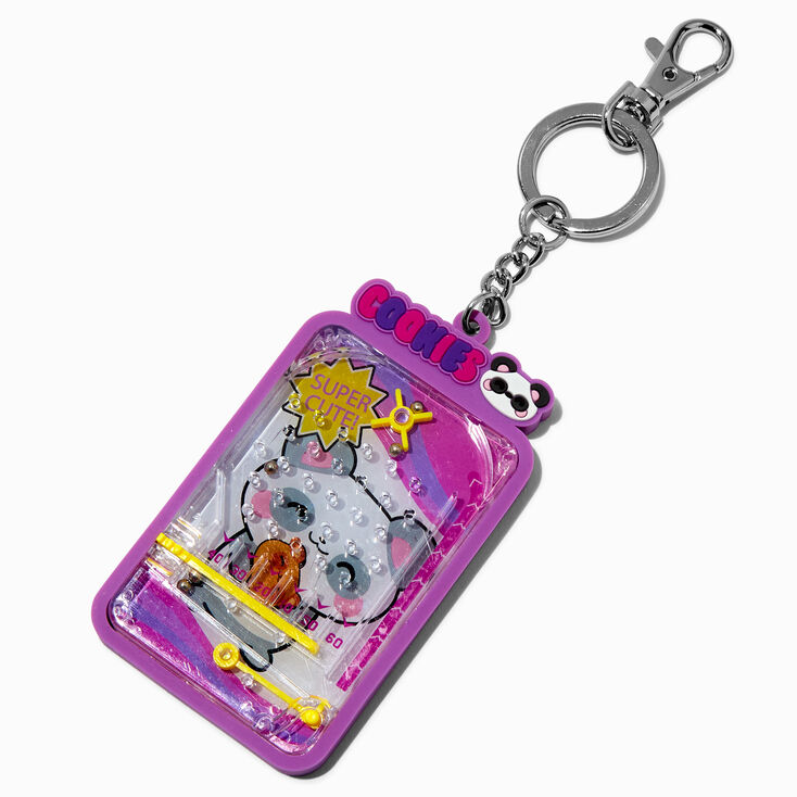 Porte-cl&eacute;s jeu du labyrinthe cookies petit animal,