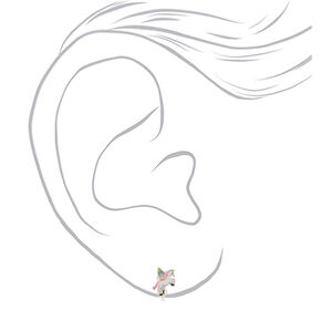 Flying Unicorn Clip-On Earrings,