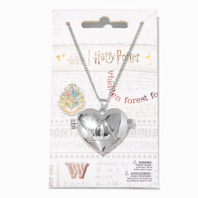 Harry Potter&trade; Wizarding World Silver Heart Locket,