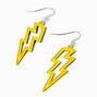 Yellow Lightning 1.5&quot; Drop Earrings,