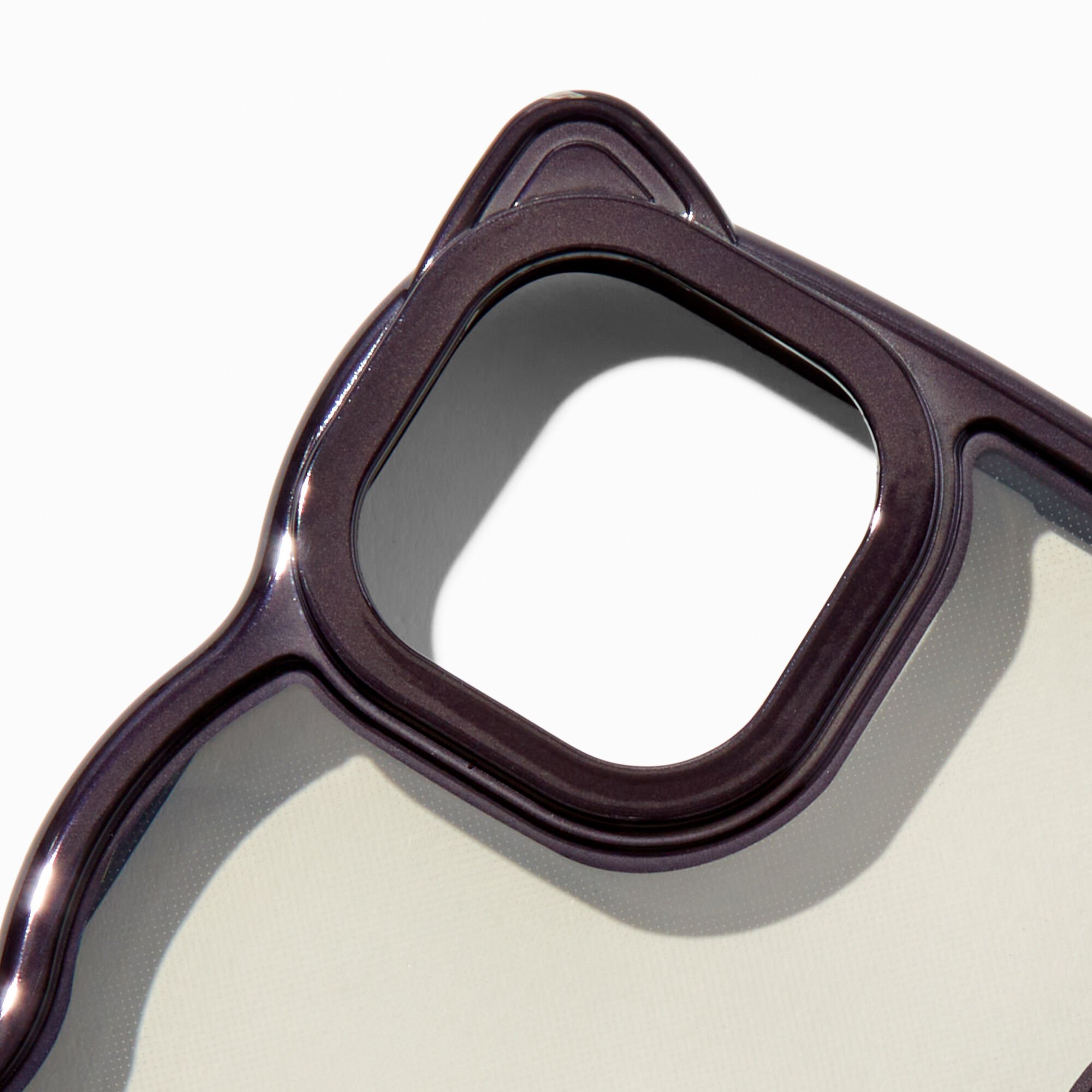 Black Cat Trim Wavy Phone Case - Fits iPhone® 13/14/15,
