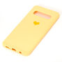 Yellow Heart Phone Case - Fits Samsung Galaxy S10,
