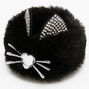 Furry Cat Slap Bracelet - Black,