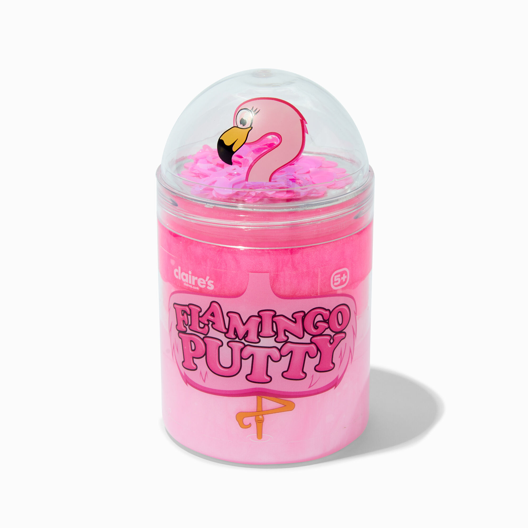 View Flamingo Claires Exclusive Putty Pot information