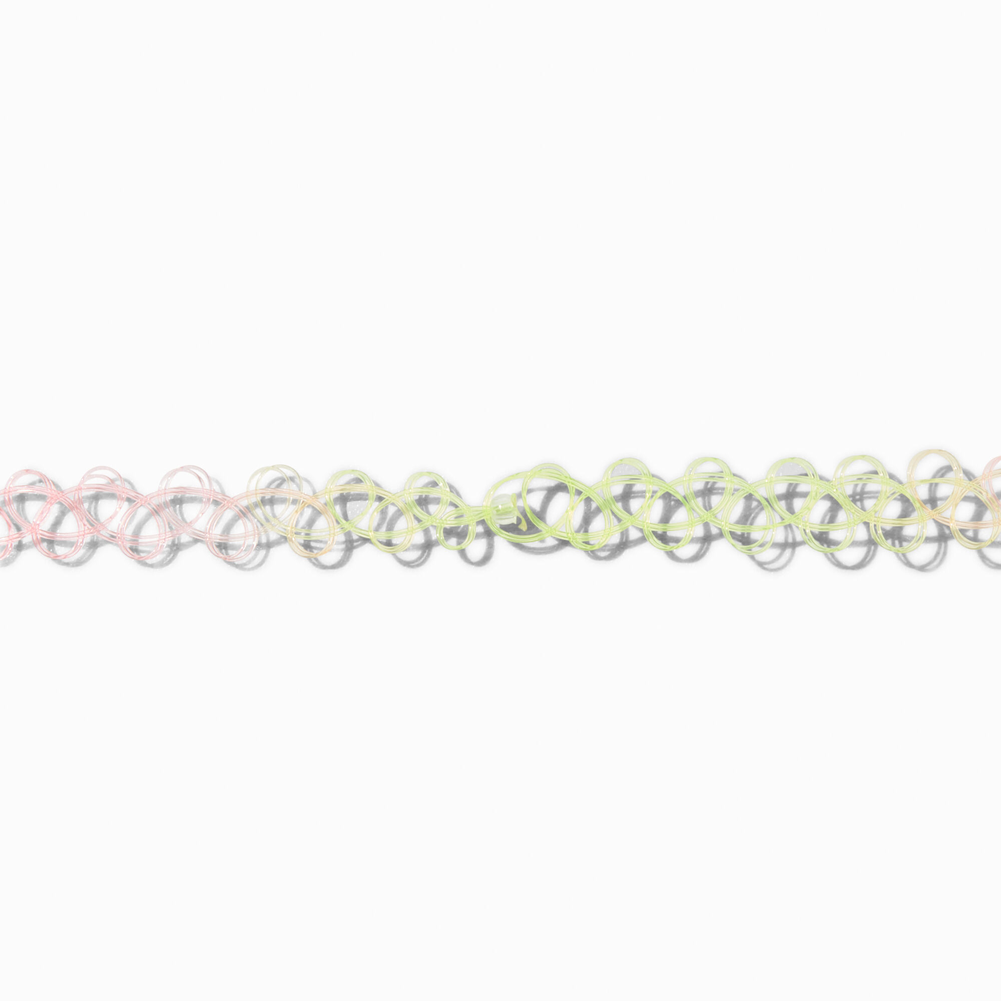 Butterfly Mood Pendant Tattoo Choker Necklace
