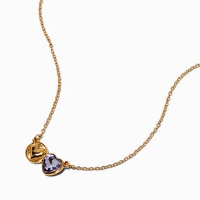 Double Heart Pendant Necklace,