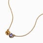 Double Heart Pendant Necklace,